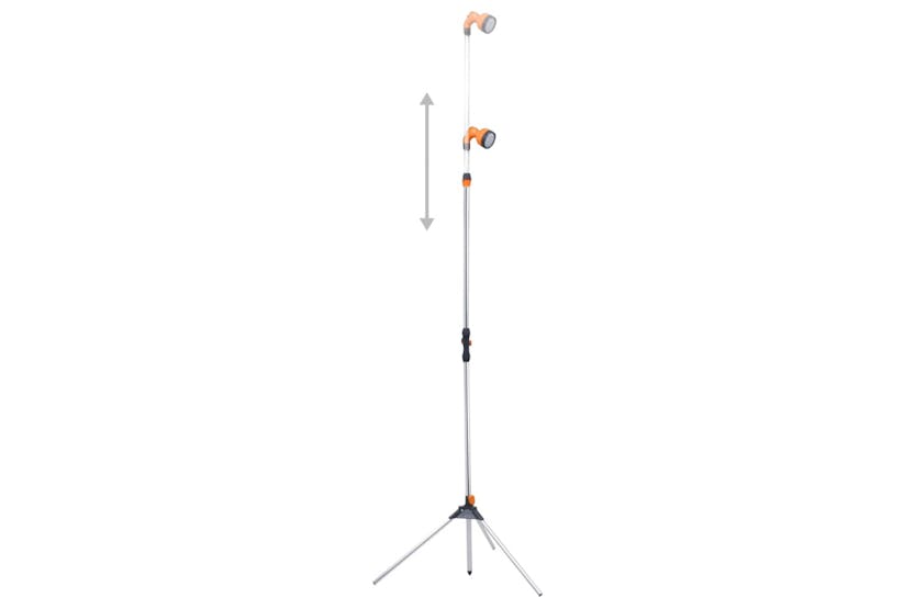 vidaXL 92294 Garden Shower With Tripod 221cm Aluminium vidaXL 92294 Garden Shower With Tripod 221cm Aluminium