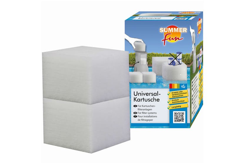 Summer Fun 428926 Universal Cartridge Filter 12x12x10 Cm Summer Fun 428926 Universal Cartridge Filter 12x12x10 Cm