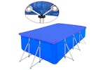 vidaXL 3082803 Pool Covers 2 Pcs Pe Rectangular 90 G/sqm 394x207cm vidaXL 3082803 Pool Covers 2 Pcs Pe Rectangular 90 G/sqm 394x207cm