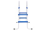vidaXL 93805 Pool Ladder Blue And White 84cm Steel vidaXL 93805 Pool Ladder Blue And White 84cm Steel