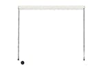 vidaXL 145926 Retractable Awning With Led 350x150cm Cream vidaXL 145926 Retractable Awning With Led 350x150cm Cream