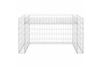 vidaXL 145655 Lawn Mower Garage With Raised Bed 110x80x60cm Steel Wire vidaXL 145655 Lawn Mower Garage With Raised Bed 110x80x60cm Steel Wire
