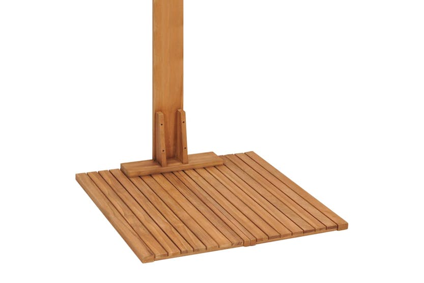 vidaXL 312276 Garden Shower 75x75x210cm Solid Teak Wood vidaXL 312276 Garden Shower 75x75x210cm Solid Teak Wood