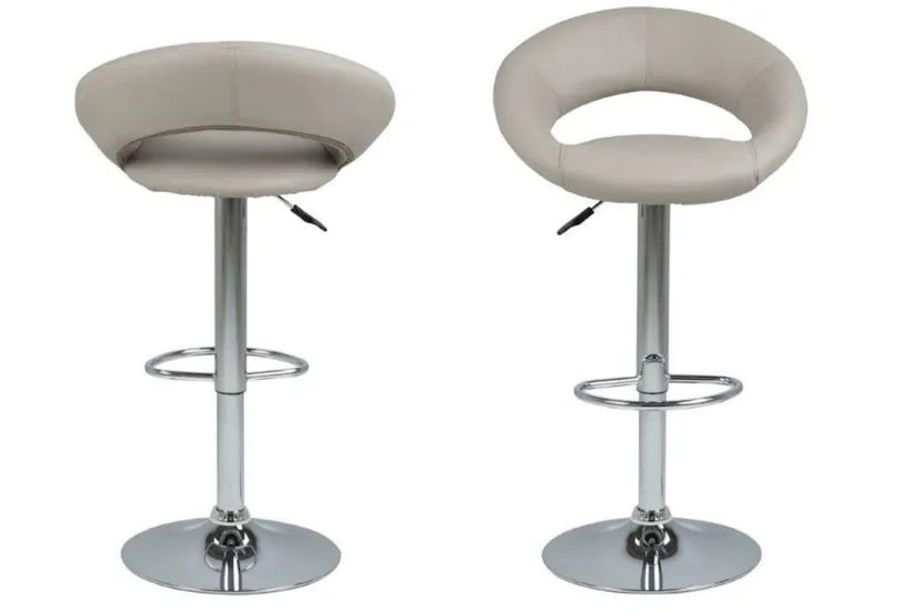 Plump Bar Stool | Swivel | Taupe Plump Bar Stool | Swivel | Taupe