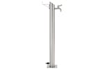 vidaXL 45456 Garden Water Column Stainless Steel Round 95cm vidaXL 45456 Garden Water Column Stainless Steel Round 95cm