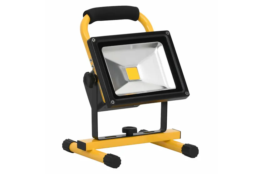 vidaXL 149665 Rechargeable Led Spotlight With Handle 30 W Warm White vidaXL 149665 Rechargeable Led Spotlight With Handle 30 W Warm White