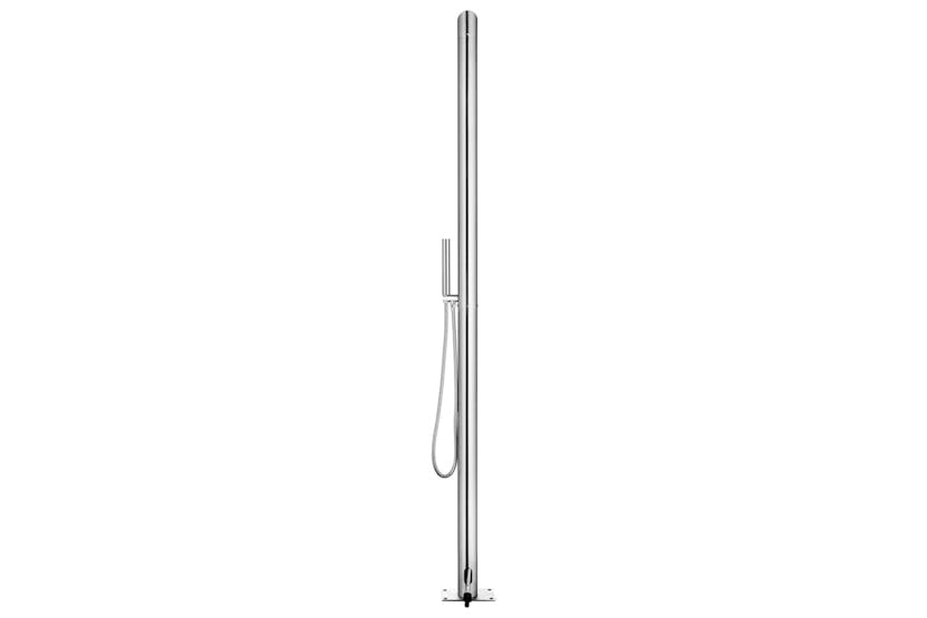 vidaXL 315942 Garden Shower 220cm Stainless Steel vidaXL 315942 Garden Shower 220cm Stainless Steel