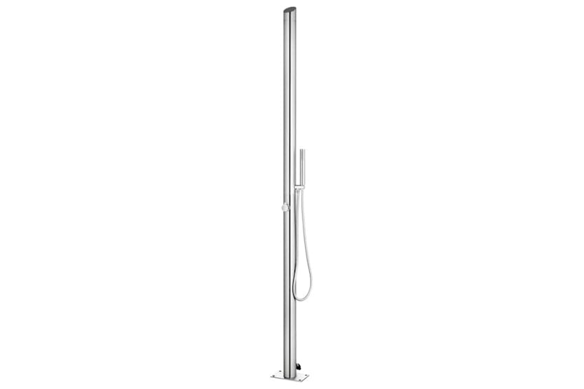 vidaXL 315942 Garden Shower 220cm Stainless Steel vidaXL 315942 Garden Shower 220cm Stainless Steel