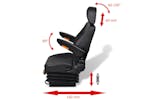 vidaXL 210158 Tractor Seat With Suspension vidaXL 210158 Tractor Seat With Suspension