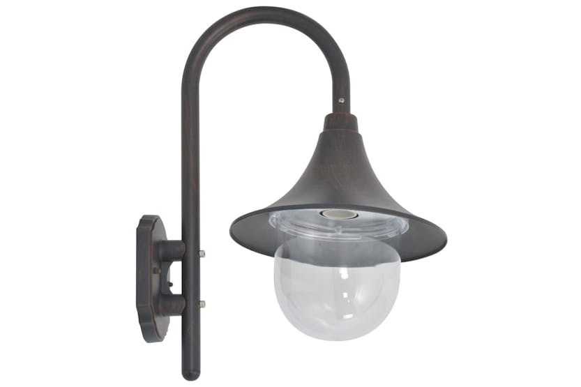 vidaXL 44213 Garden Wall Lamp E27 42cm Aluminium Bronze vidaXL 44213 Garden Wall Lamp E27 42cm Aluminium Bronze