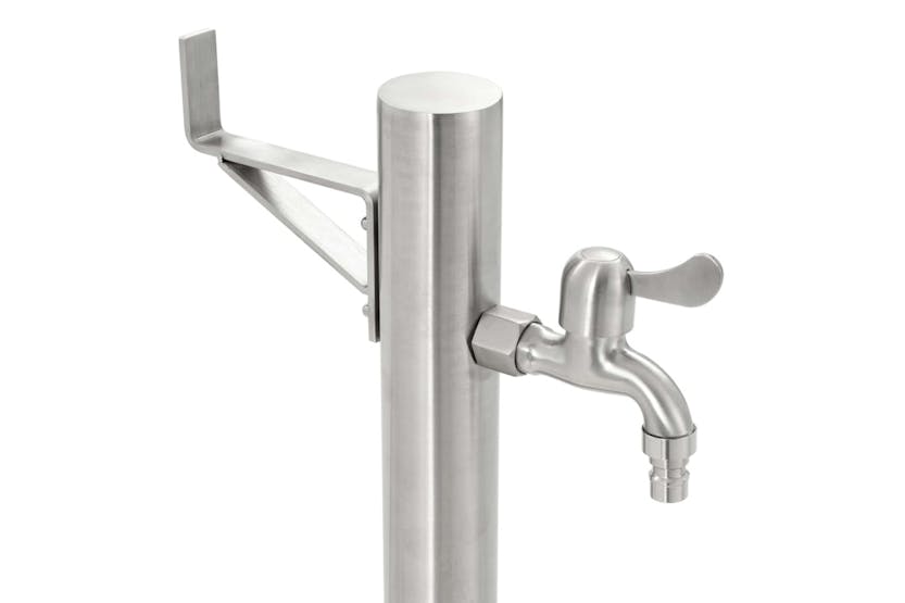 vidaXL 45457 Garden Water Column Stainless Steel Round 65cm vidaXL 45457 Garden Water Column Stainless Steel Round 65cm