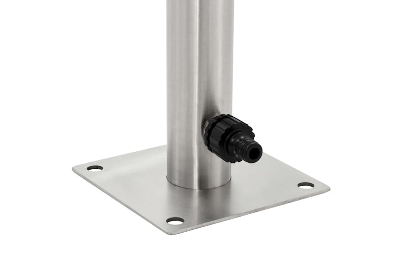 vidaXL 45457 Garden Water Column Stainless Steel Round 65cm vidaXL 45457 Garden Water Column Stainless Steel Round 65cm