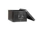 Label51 436671 Storage Box Media 35x27x18 Cm Xl Antique Black Label51 436671 Storage Box Media 35x27x18 Cm Xl Antique Black