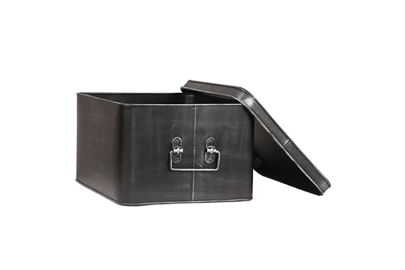 Label51 436671 Storage Box Media 35x27x18 Cm Xl Antique Black Label51 436671 Storage Box Media 35x27x18 Cm Xl Antique Black