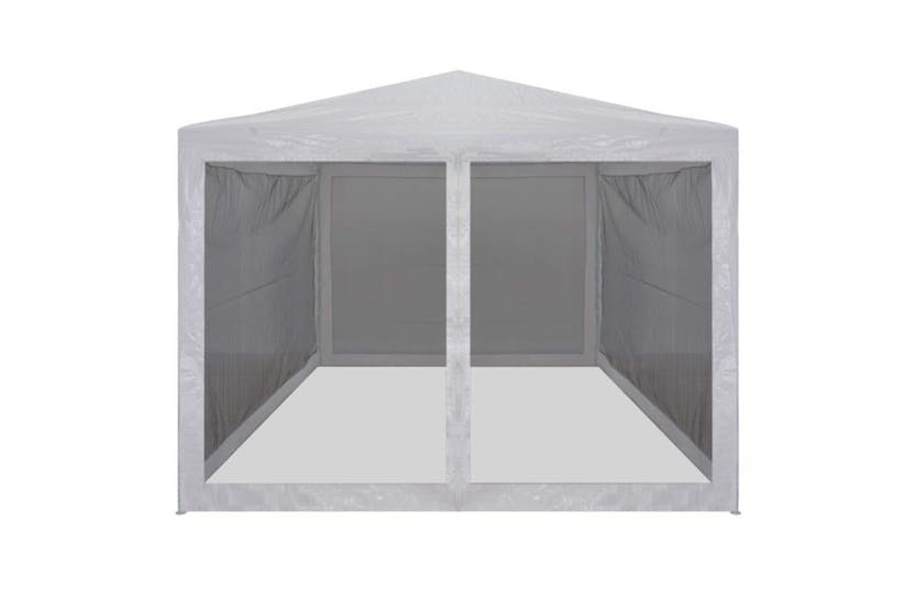 vidaXL 45108 Party Tent With 4 Mesh Sidewalls 3x3 M vidaXL 45108 Party Tent With 4 Mesh Sidewalls 3x3 M