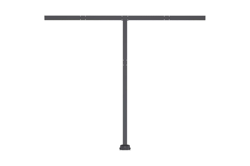 vidaXL 3069696 Freestanding Manual Retractable Awning 300x250cm Blue/white vidaXL 3069696 Freestanding Manual Retractable Awning 300x250cm Blue/white