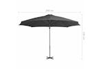 vidaXL 44622 Cantilever Umbrella With Aluminium Pole Anthracite 300cm vidaXL 44622 Cantilever Umbrella With Aluminium Pole Anthracite 300cm