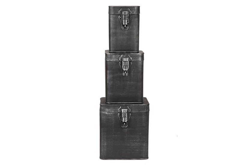 Label51 436663 Storage Box 12x13x17 Cm M Antique Black Label51 436663 Storage Box 12x13x17 Cm M Antique Black