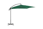 vidaXL 44877 Cantilever Umbrella With Steel Pole 250x250cm Green vidaXL 44877 Cantilever Umbrella With Steel Pole 250x250cm Green