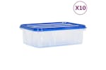 vidaXL Food Storage Containers With Lids 10 Pcs Pp vidaXL Food Storage Containers With Lids 10 Pcs Pp