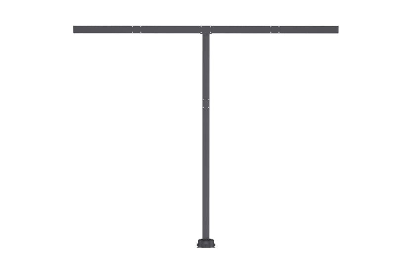 vidaXL 3069700 Freestanding Manual Retractable Awning 300x250cm Orange/brown vidaXL 3069700 Freestanding Manual Retractable Awning 300x250cm Orange/brown