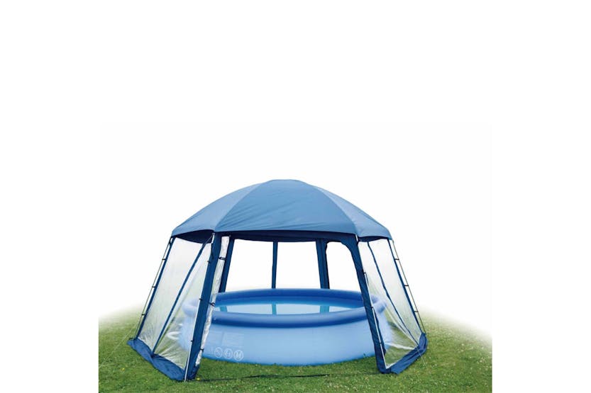 Blue Bay 424870 Pool House Type Ii Blue 520x600x280 Cm Blue Bay 424870 Pool House Type Ii Blue 520x600x280 Cm