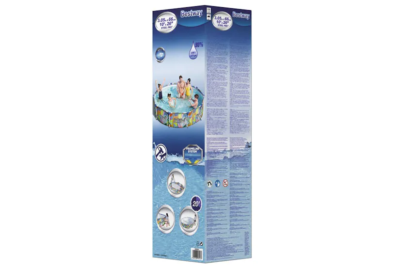 Bestway 92064 Swimming Pool Steel Pro Frame 305x66 Cm Bestway 92064 Swimming Pool Steel Pro Frame 305x66 Cm