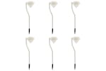 vidaXL 315694 Solar Led Garden Lights 6 Pcs 9x7.8x29.5cm vidaXL 315694 Solar Led Garden Lights 6 Pcs 9x7.8x29.5cm