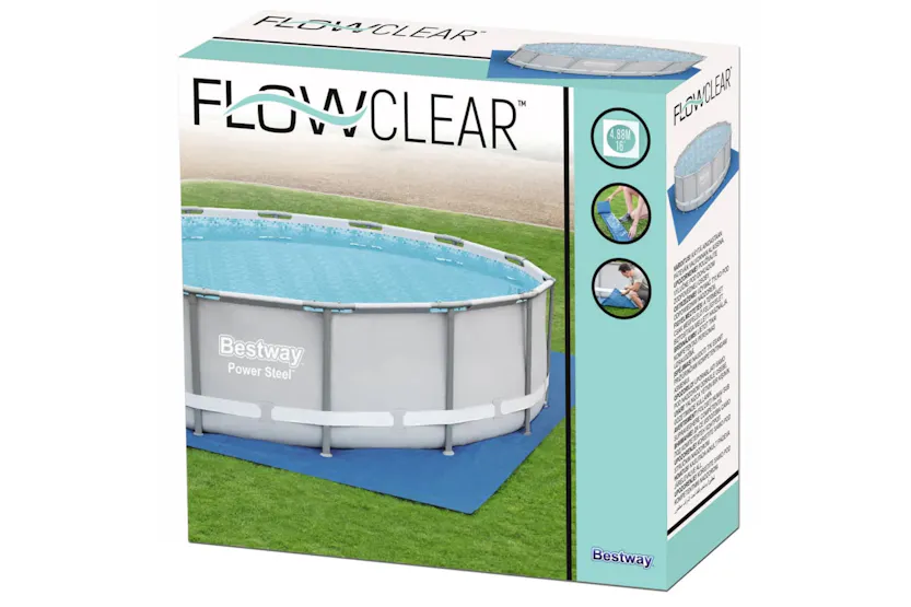Bestway 92094 Pool Ground Cloth Flowclear 488x488 Cm Bestway 92094 Pool Ground Cloth Flowclear 488x488 Cm