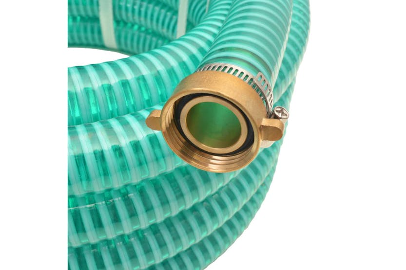 vidaXL 142885 Suction Hose With Brass Connectors 7 M 25mm Green vidaXL 142885 Suction Hose With Brass Connectors 7 M 25mm Green