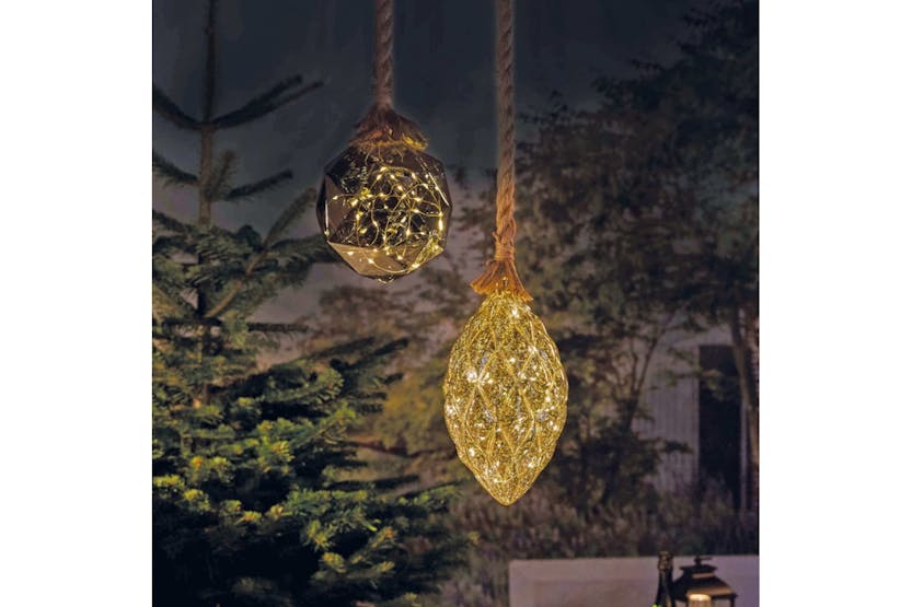 Luxform 432227 Battery Led Atmospheric Lamp Rope With Pine Cone Luxform 432227 Battery Led Atmospheric Lamp Rope With Pine Cone