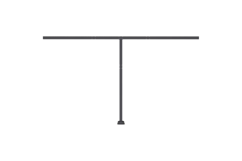 vidaXL 3069759 Freestanding Manual Retractable Awning 450x300cm Anthracite vidaXL 3069759 Freestanding Manual Retractable Awning 450x300cm Anthracite