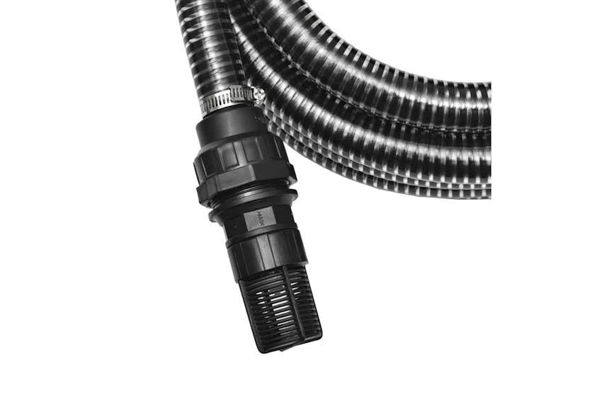 vidaXL 142901 Suction Hose With Connectors 10 M 22mm Black vidaXL 142901 Suction Hose With Connectors 10 M 22mm Black