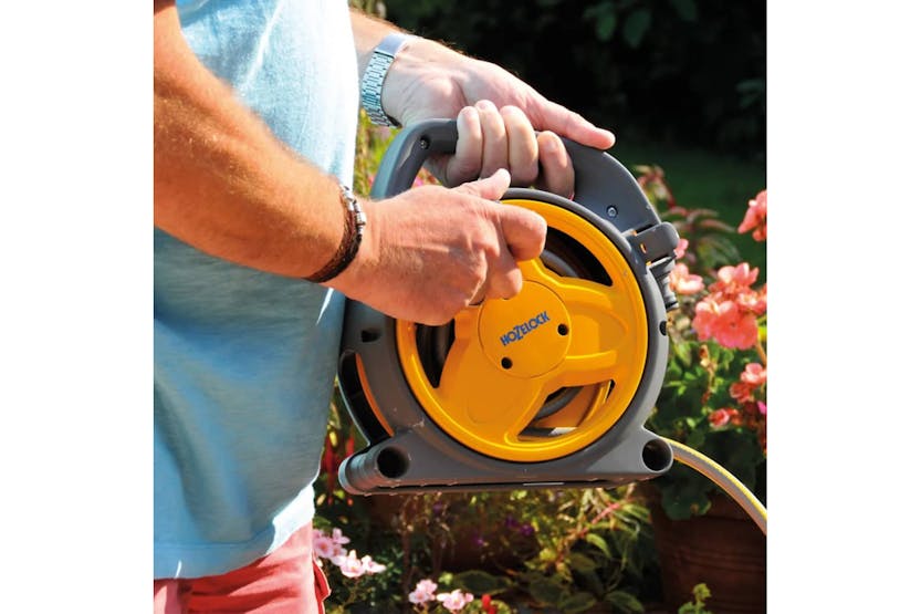 Hozelock 401481 Free Standing Hose Reel With 10 M Hose Pico Reel Hozelock 401481 Free Standing Hose Reel With 10 M Hose Pico Reel