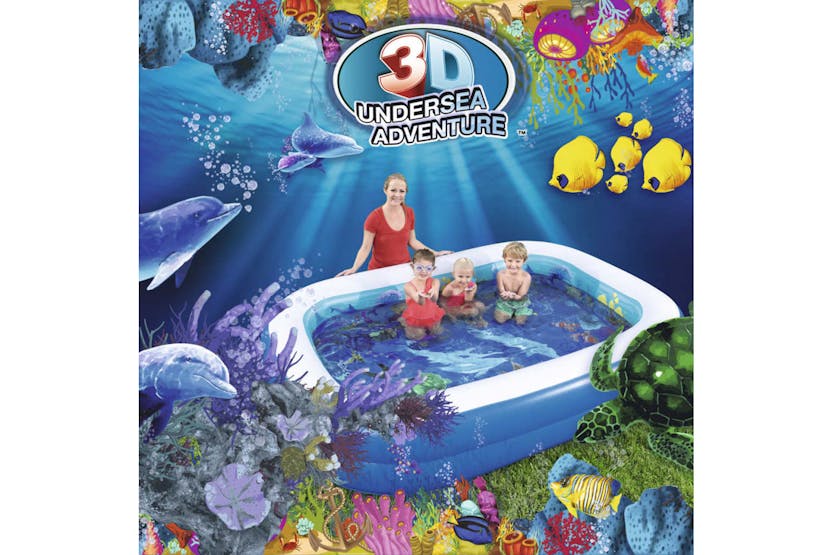 Bestway 91250 Undersea Adventure Inflatable Pool 54177 Bestway 91250 Undersea Adventure Inflatable Pool 54177