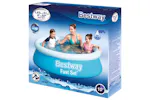 Bestway 92844 Fast Set Inflatable Pool Round 183x51 Cm Blue Bestway 92844 Fast Set Inflatable Pool Round 183x51 Cm Blue