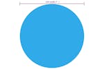 vidaXL 92144 Pool Cover Blue 210cm Pe vidaXL 92144 Pool Cover Blue 210cm Pe