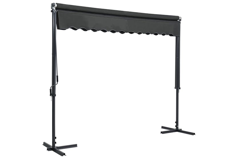vidaXL 145885 Free Standing Awning 300x300cm Anthracite vidaXL 145885 Free Standing Awning 300x300cm Anthracite