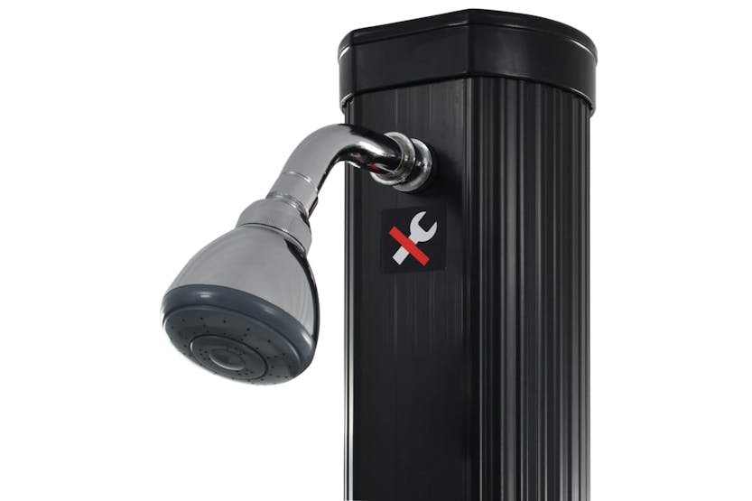 vidaXL 91719 Foldable Solar Shower Black 214cm 23 L vidaXL 91719 Foldable Solar Shower Black 214cm 23 L
