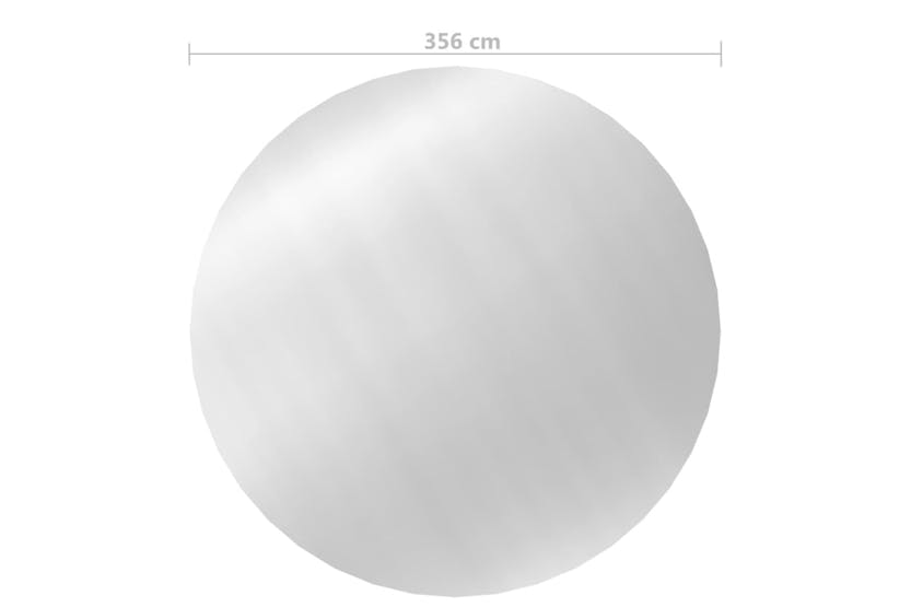 vidaXL 93085 Pool Cover Silver 356cm Pe vidaXL 93085 Pool Cover Silver 356cm Pe