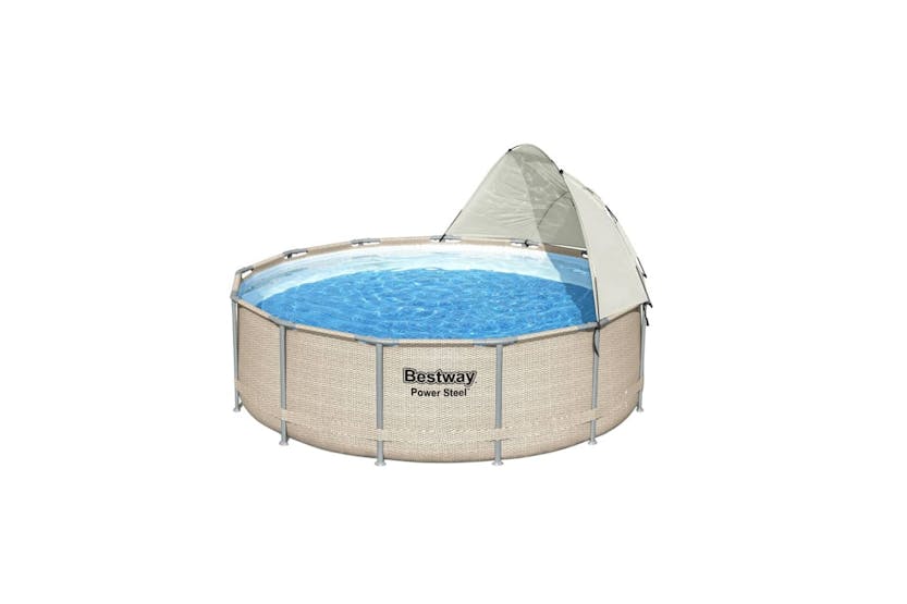 Bestway 93802 Above Ground Pool Canopy White Bestway 93802 Above Ground Pool Canopy White