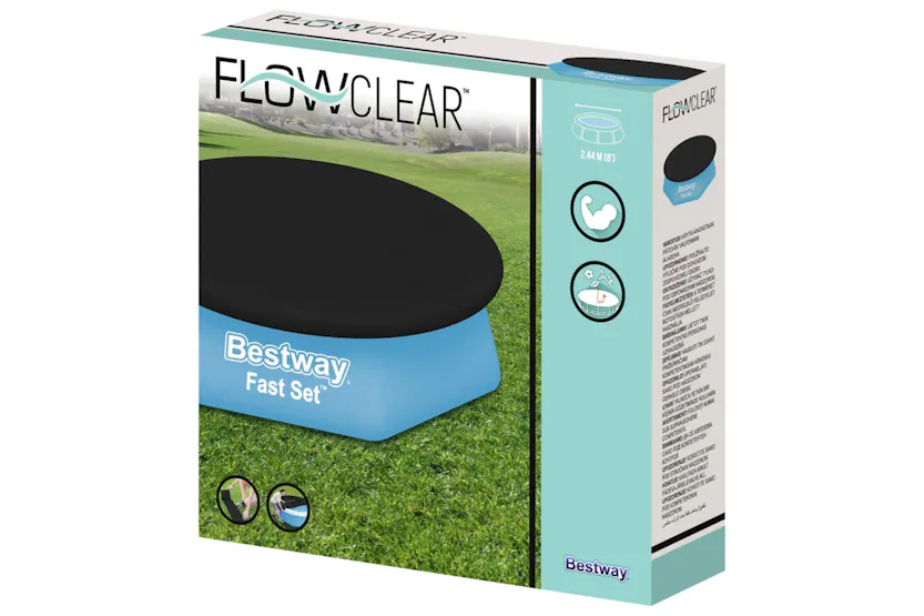 Bestway 92881 Flowclear Fast Set Pool Cover 240 Cm Bestway 92881 Flowclear Fast Set Pool Cover 240 Cm