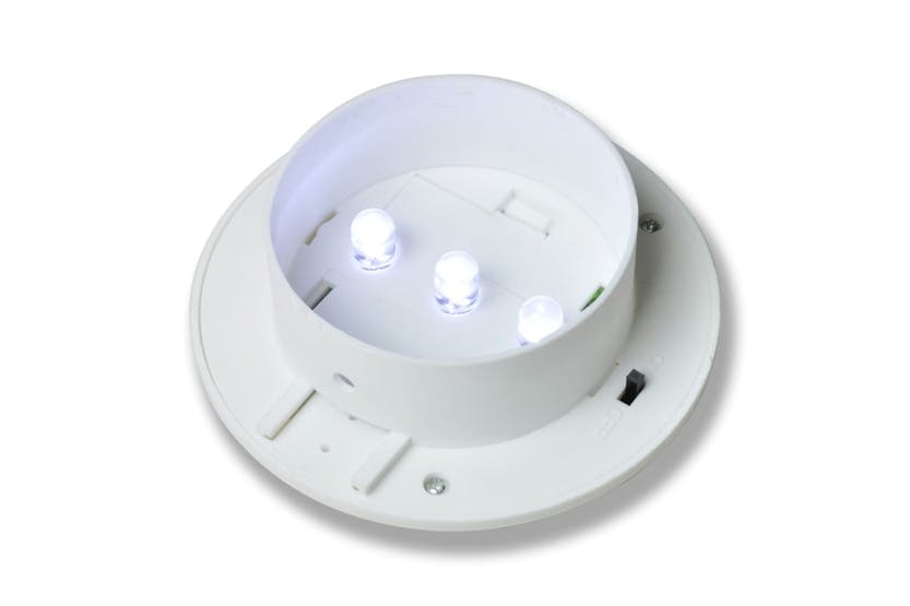 vidaXL 41181 Outdoor Solar Lamp Set 6 Pcs Fence Light Gutter Light White vidaXL 41181 Outdoor Solar Lamp Set 6 Pcs Fence Light Gutter Light White