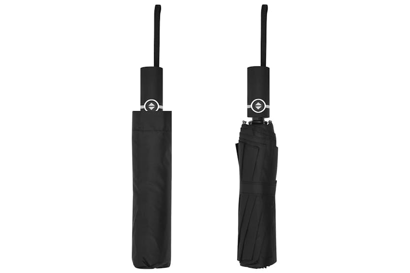 vidaXL 149145 Automatic Folding Umbrella Black 104cm vidaXL 149145 Automatic Folding Umbrella Black 104cm