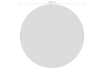 vidaXL 93002 Floating Pe Solar Pool Film 488cm Grey vidaXL 93002 Floating Pe Solar Pool Film 488cm Grey