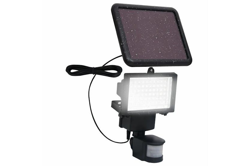 vidaXL 315693 Garden Solar Powered Led Spotlight With Sensor Black vidaXL 315693 Garden Solar Powered Led Spotlight With Sensor Black