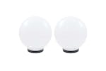 vidaXL 50655 Led Bowl Lamps 2 Pcs Spherical 25cm Pmma vidaXL 50655 Led Bowl Lamps 2 Pcs Spherical 25cm Pmma