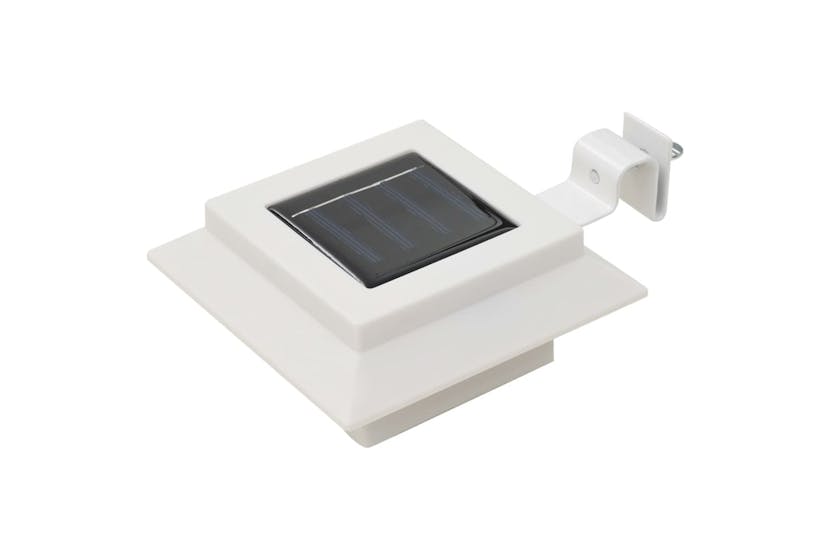 vidaXL 277137 Outdoor Solar Lamps 12 Pcs Led Square 12cm White vidaXL 277137 Outdoor Solar Lamps 12 Pcs Led Square 12cm White
