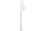 vidaXL 44210 Garden Post Light E27 120cm Aluminium White vidaXL 44210 Garden Post Light E27 120cm Aluminium White