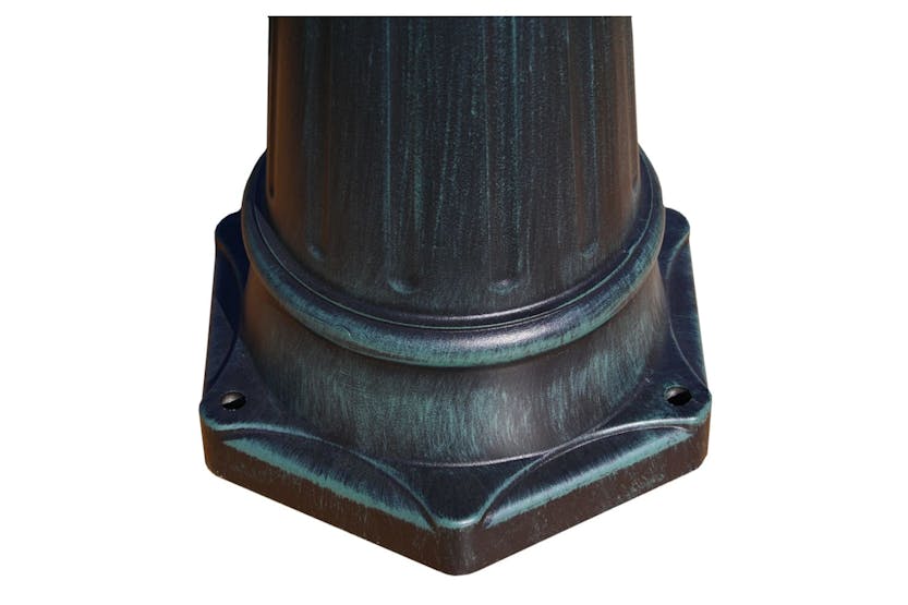 vidaXL 40247 Garden Light Post 2-arms 215cm Dark Green/black Aluminium vidaXL 40247 Garden Light Post 2-arms 215cm Dark Green/black Aluminium